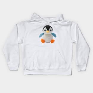 Penguin Crochet Baby Toy Kids Hoodie